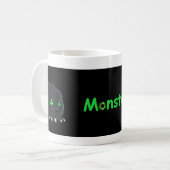 Green Eyed Monster Coffee Mok (Voorkant links)