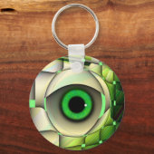 Green Eyed Monster Sleutelhanger (Voorkant)