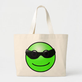 Green Face Canvas tas