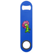 Green Faerie Holding Flower Bar Key Speed Flessenopener (Achterkant)