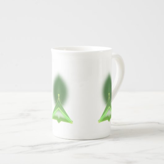 Green Faery Bone China Mok (Voorkant rechts)