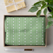 Green Fair Isle Kersttrui patroon Tissuepapier (Geschenk)