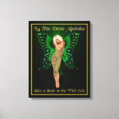 Green Fairy Absinthe Canvas Afdruk (Voorkant)
