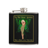 Green Fairy Absinthe Heupfles (Voorkant)