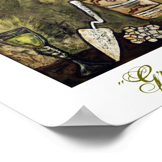 "Green Fairy" Absinthe Poster (Hoek)