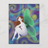 Green Fairy Briefkaart (Voorkant)