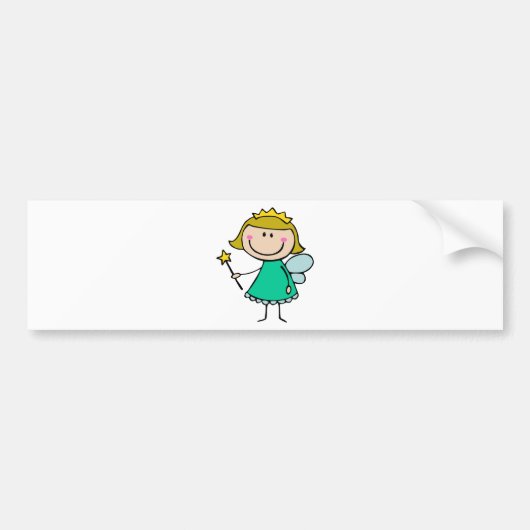 Green Fairy Bumpersticker (Voorkant)