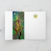 GREEN FAIRY FEESTDAGEN KAART (Binnen)