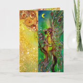 GREEN FAIRY FEESTDAGEN KAART (Voorkant)
