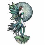 Green Fairy Fotosculptuur van Molly Harrison Staand Fotobeeldje<br><div class="desc">Van de Fantasy Art van Molly Harrison,  www.mollyharrisonart.com. Bezoek mijn website voor meer informatie over mij en mijn kunst. Bedankt om te kijken. Alle inhoud © Molly Harrison 2003 - cadeau. Alle rechten voorbehouden</div>