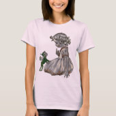 Green Fairy & meisje dames shirt (Voorkant)