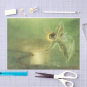 Green Fairy Princess Art Deco Tissuepapier (Craft)