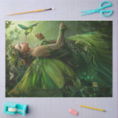 Green Fairy Tissuepapier (Craft)