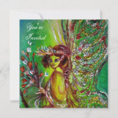 GREEN FAIRY yellow blue Silver Kaart (Voorkant)