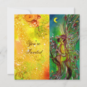 GREEN FAIRY yellow blue Silver Kaart