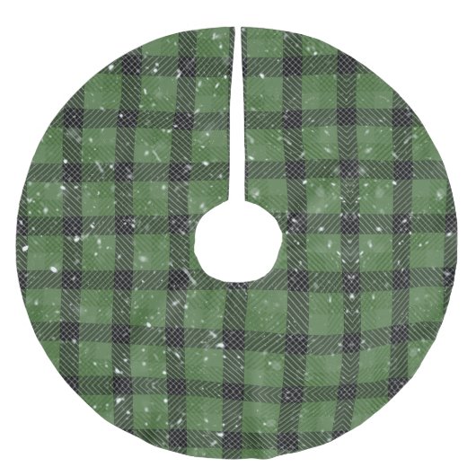 Green family christmas wallpaper kerstboom rok (Voorkant)