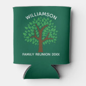 Green Family Reunion Tree Cool Custom Keepsake Blikjeskoeler (Voorkant)