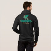 Green Fantasy Dragon Hoodie (Achterkant volledig)