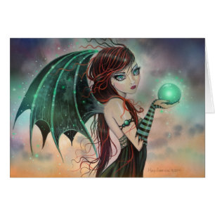 Green Fantasy Vampire Gothic Fairy Art