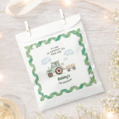 Green Farm Tractor Boys Any Age Birthday Bedankzakje (Geknipt)