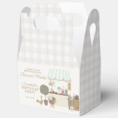 Green Farmers Market Boerderij Verjaardag Bedankdoosjes (Open)