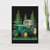 Green Farming Tractor  Kaart (Voorkant)