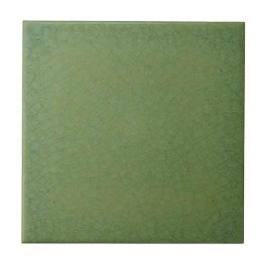 Green Faux Crackle Repro Pilkington Mix & Match Tegeltje (Voorkant)