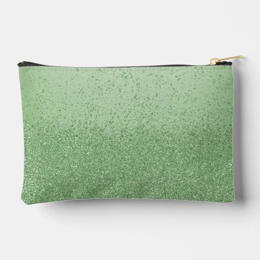 Green Faux Glitter Valentijn Etui (Achterkant)