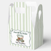 Green Favor Box Bedankdoosjes (Geopend)