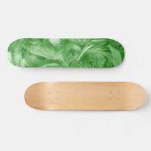 Green Feathers Persoonlijk Skateboard (Horizontaal)