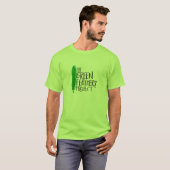 Green Feathers Project T-Shirt (gekleurd) (Voorkant volledig)