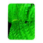 Green Fern Abstract Impressionisme Magneet (Verticaal)