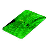 Green Fern Abstract Impressionisme Magneet (Linkerzijde)