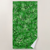 Green Fern Beach Towel Strandlaken (Voorkant)