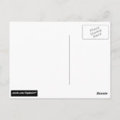 Green Fern Briefkaart (Achterkant)