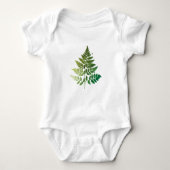 Green Fern Leaf Romper (Voorkant)