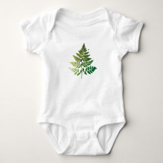 Green Fern Leaf Romper