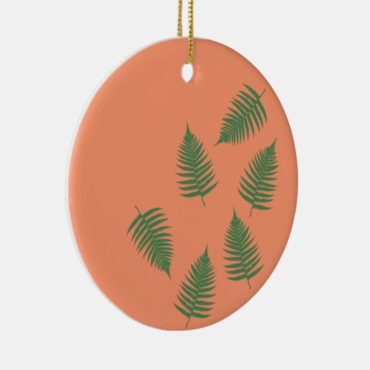 Green Fern Lucky Ornament (Rechts)