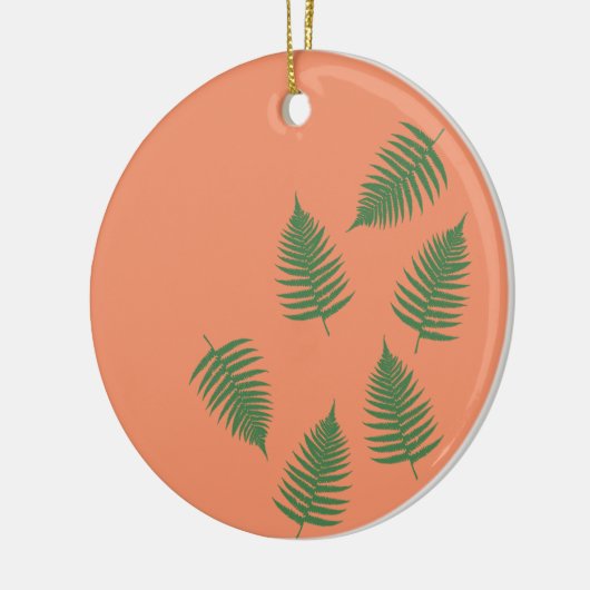 Green Fern Lucky Ornament (Links)