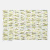 Green Fern Print voor natuurlijke keuken Theedoek (Horizontaal)