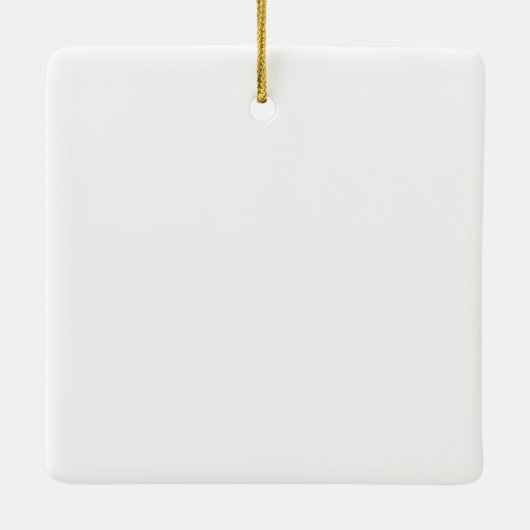 Green Ferns bos botanisch Keramisch Ornament (Achterkant)