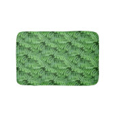 Green Ferns Natuur Pattern Badmat (Voorkant)
