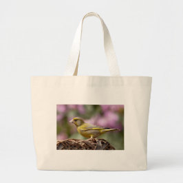 Green Finch Grote Tote Bag