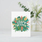 Green Fingers Briefkaart (Staand voorkant)
