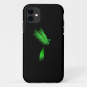 Green Fire Bird Case-Mate iPhone Case (Achterkant)