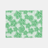 Green Fleece Blanket (Voorkant (Horizontaal))