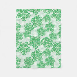 Green Fleece Blanket
