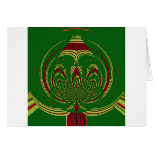 Green Floral (Voorkant Horizontaal)