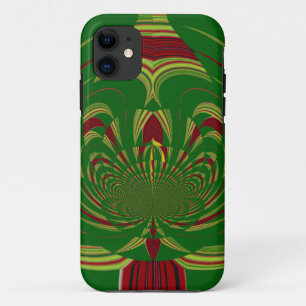 Green Floral iPhone 11 Hoesje