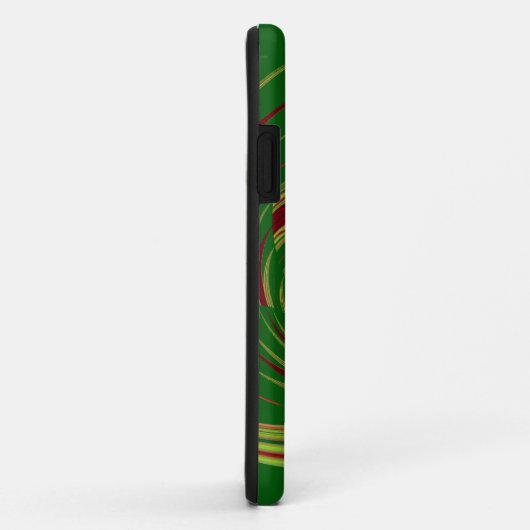 Green Floral Case-Mate iPhone Case (Achterkant/rechts)